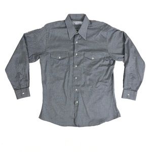 Vintage Regent Hotel Uniform Shirt Button Down M